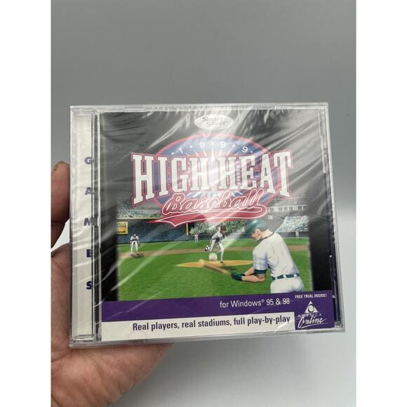 Microsoft PC Sealed Video Game 1999 High Heat Baseball Real Players NEW - Picture 9 of 9